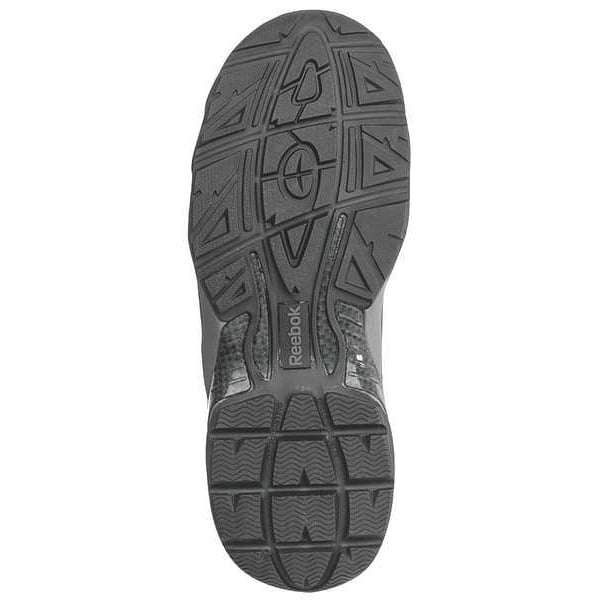 Size W Men's Athletic High-Top Composite Work Shoe, Black