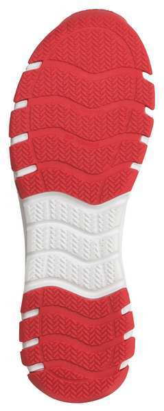 Athletic Wrk Shoe, 11-1/2, W, Men, Gry/Rd, PR