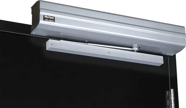 Automatic Hydraulic Norton 5700 Low Energy Operator Heavy Duty Interior and Exterior, Aluminum