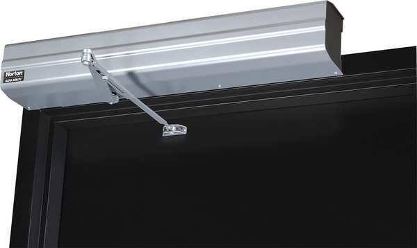 Automatic Hydraulic Norton 5700 Low Energy Operator Heavy Duty Interior and Exterior, Aluminum