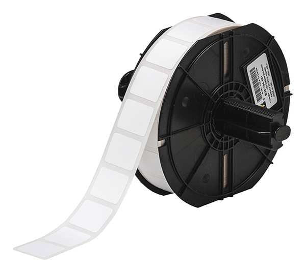 Label, White, 2000 per Roll, 0.9 in. W