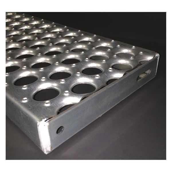 Anti-Slip Stair Tread, 24 in. L, 13 Gauge