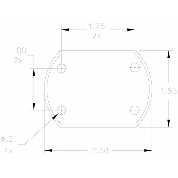 Bolt-On Fan, 1.3A, Blk Painted Steel, 24VDC