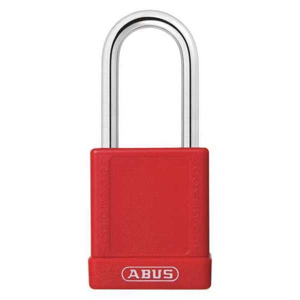 Lockout Padlock, KA, Red, 1-3/4