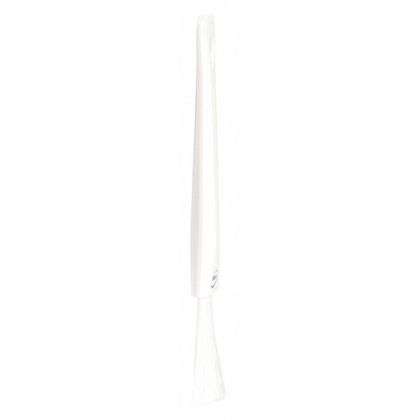 1 13/16 in W Detail Brush, Soft, 5 51/64 in L Handle, 8 5/64 in L Brush, White, Plastic
