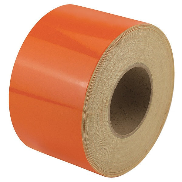 Reflective Marking Tape, Solid, Orange, 4