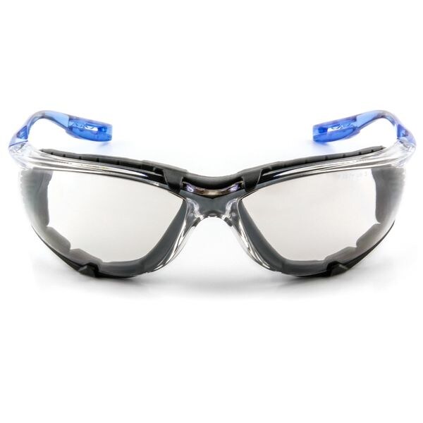Safety Glasses, Wraparound I/O Mirror Polycarbonate Lens, Anti-Fog