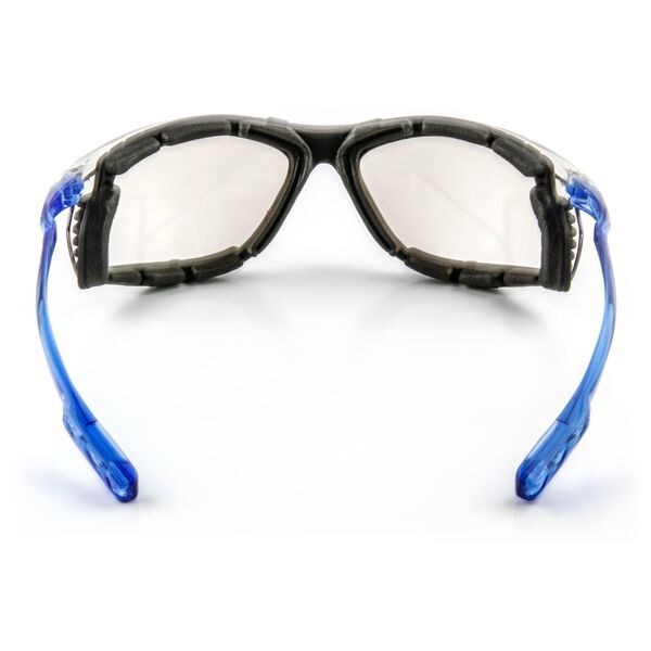 Safety Glasses, Wraparound I/O Mirror Polycarbonate Lens, Anti-Fog