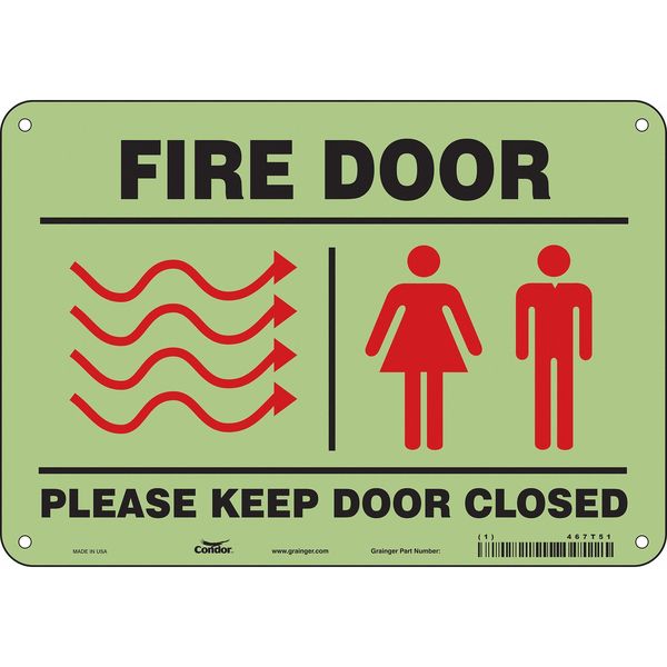 Emergency Exit Floor Sign, 10