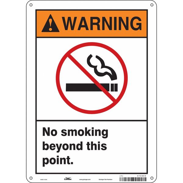 Safety Sign, 14 in H, 10