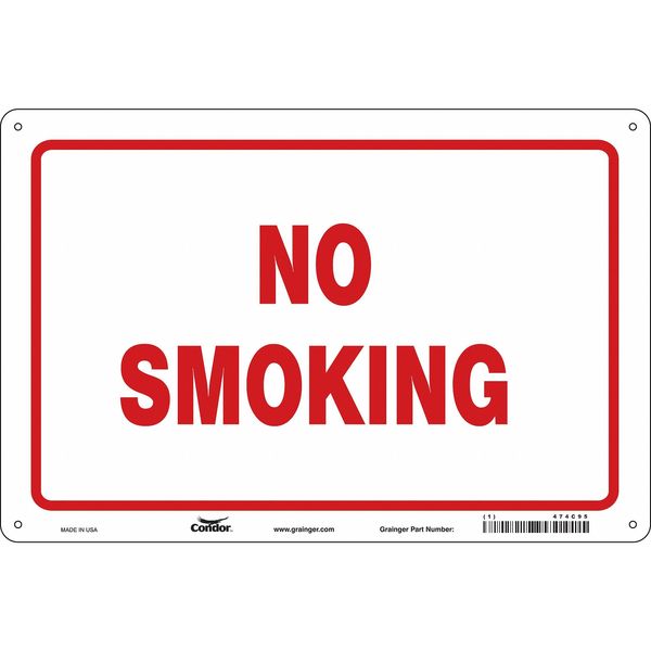 Safety Sign, 24 in H, 36 in W, Polyethylene, Horizontal Rectangle, English, 474C95