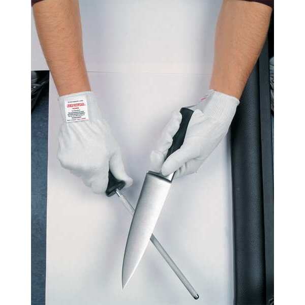 Cut Resistant Gloves, A3 Cut Level, Uncoated, L, 1 PR