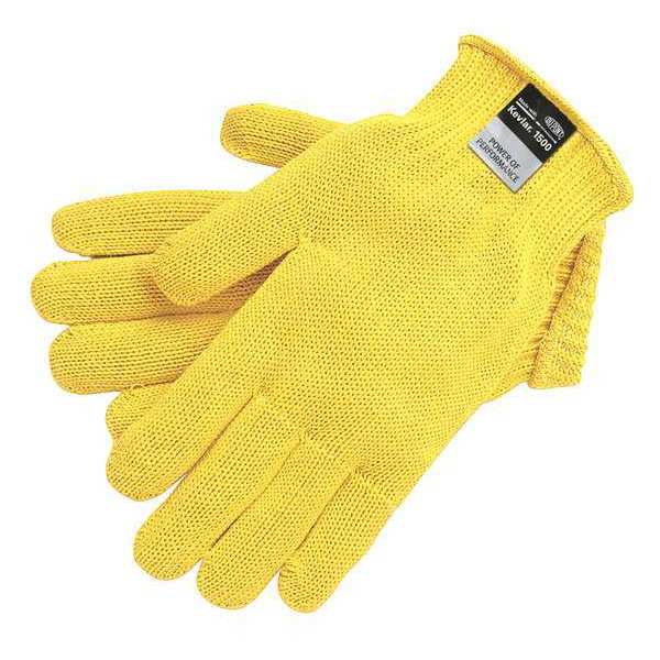 Cut Resistant Gloves, 3 Cut Level, Uncoated, S, 12PK