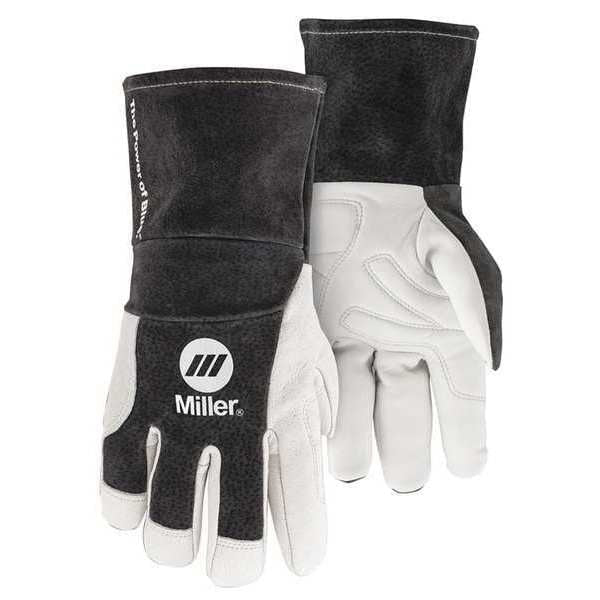 MIG/Stick Welding Gloves, Pigskin Palm, XL, PR