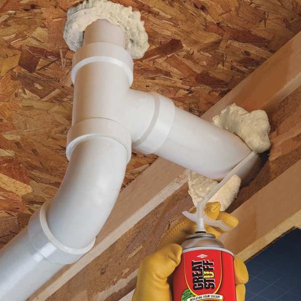 Insulating Spray Foam Sealant, 12 ox, Aerosol Can, Cream, R-3.7