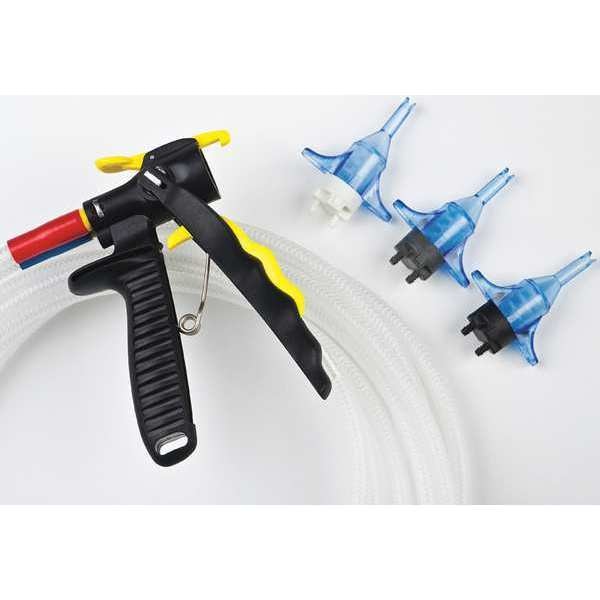 Air Sealing Spray Foam Sealant Kit, 41 lb, Two Cylinders, Cream, 2 Component