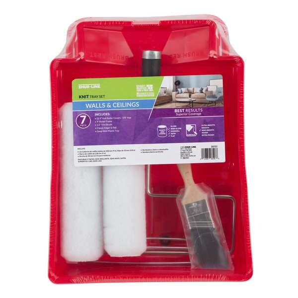 Paint Roller Kit, 4 Pieces, Polypropylene