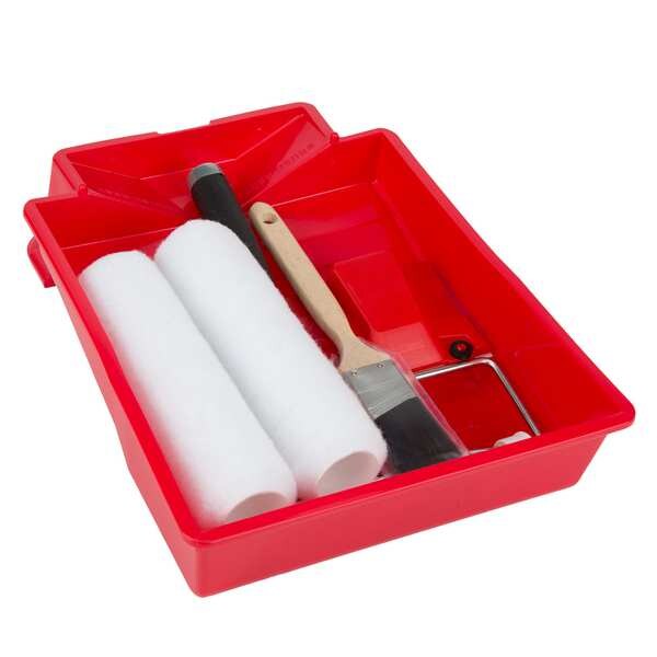 Paint Roller Kit, 4 Pieces, Polypropylene