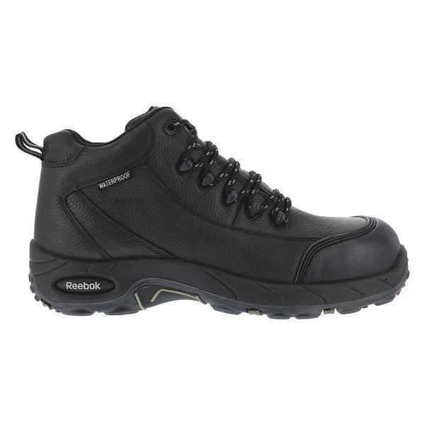 Work Boots, 11 Sz, Blk, Hiker Low, Mens, PR