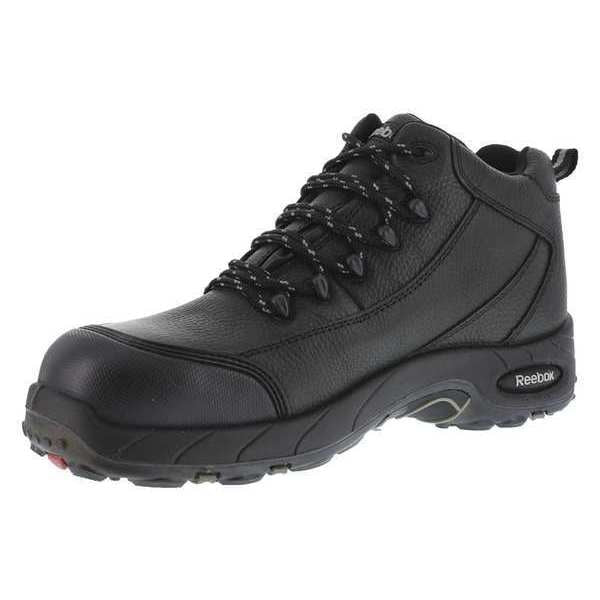 Work Boots, 12 Sz, Blk, Hiker Low, Mens, PR