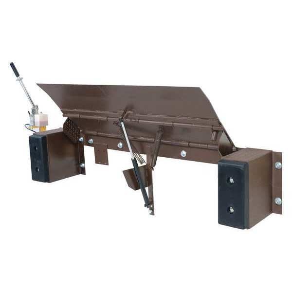 Edge of Dock Leveler, Hand Pump, 99 in. W
