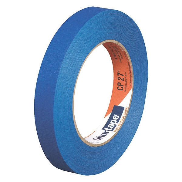 Masking Tape, 18mm W x 55m L, Blue