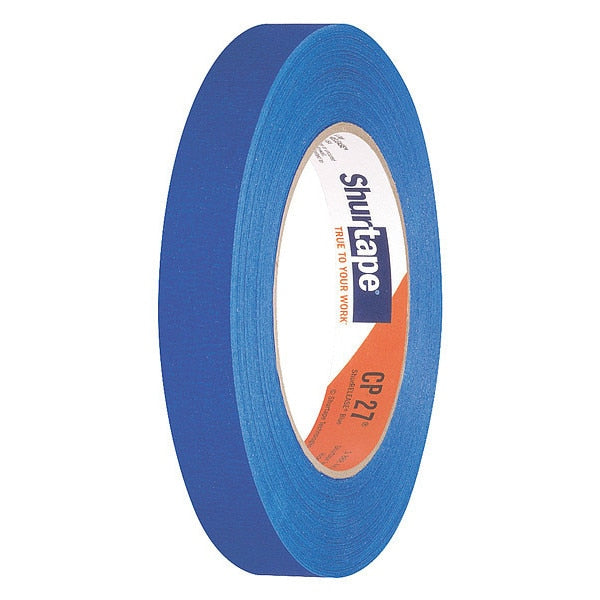 Masking Tape, 18mm W x 55m L, Blue