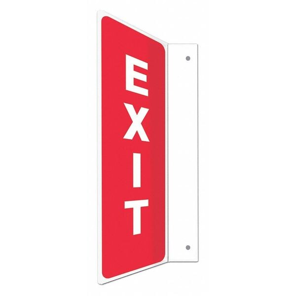 Safety Sign, 12 in x 4 in, PETG