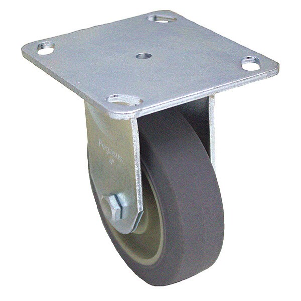 NSF-Listed Plate Caster, 325 lb. Load Rating, Rigid