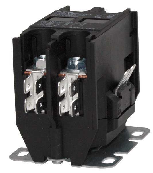 Cutler-Hammer 24VAC Non-Reversing Definite Purpose Contactor 2P 30A
