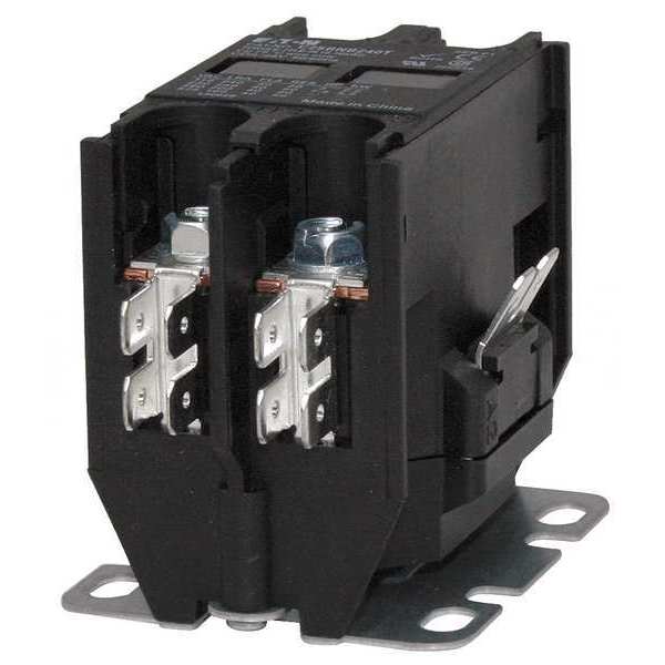 Cutler-Hammer 24VAC Non-Reversing Definite Purpose Contactor 2P 20A