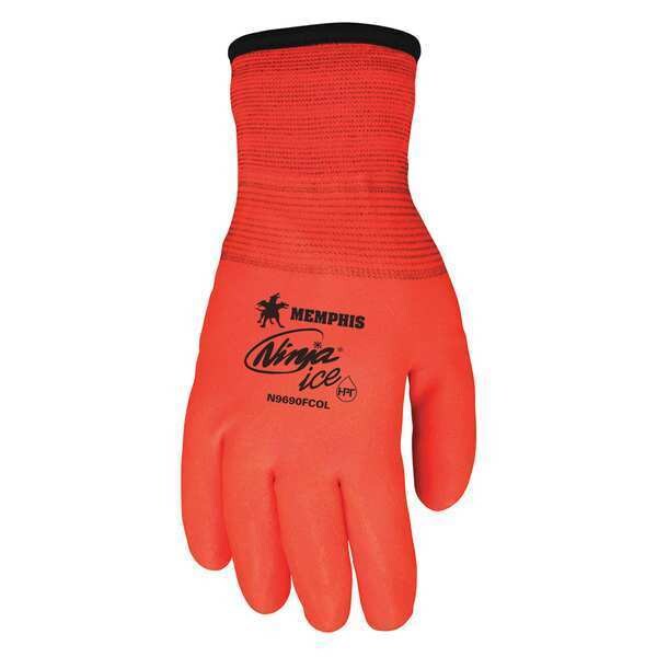 Cold Protection Gloves, Acrylic Terry Lining, 2XL