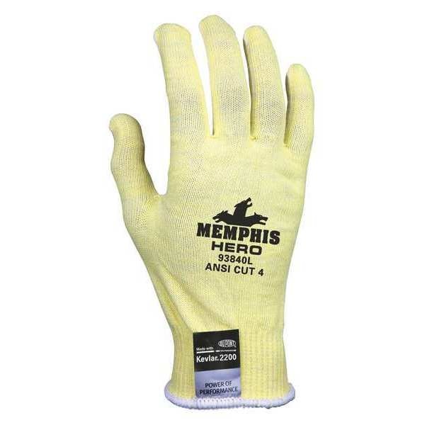 Cut Resistant Gloves, A6 Cut Level, Uncoated, S, 1 PR