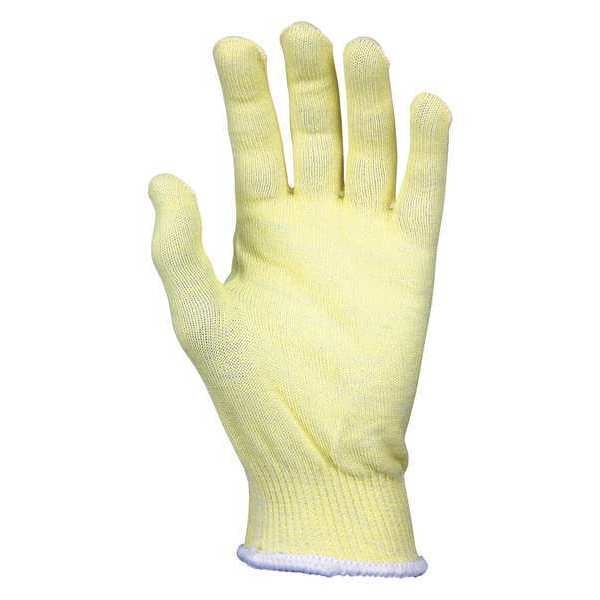 Cut Resistant Gloves, A6 Cut Level, Uncoated, L, 1 PR
