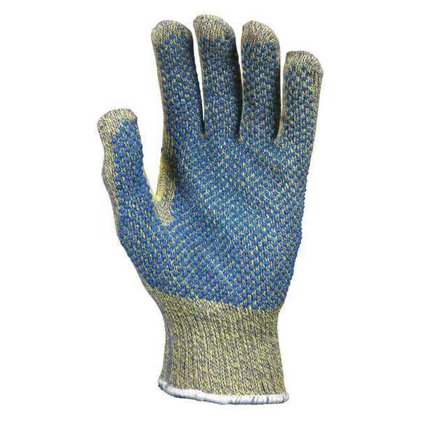 Cut Resistant Coated Gloves, A4 Cut Level, PVC, 2XL, 1 PR