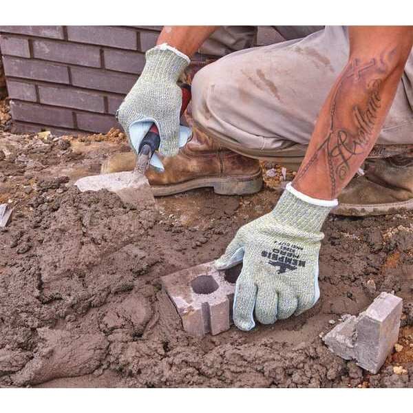 Cut Resistant Gloves, A7 Cut Level, Uncoated, M, 1 PR