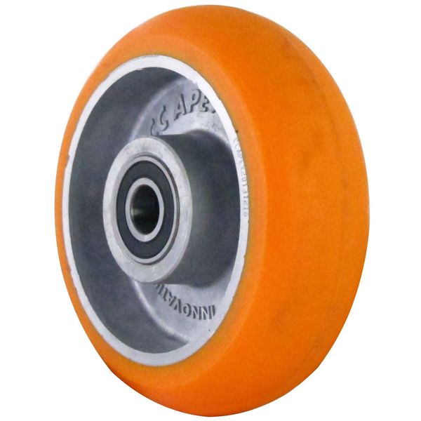 Caster Wheel, Polyurethane, 6 in., 1000 lb.