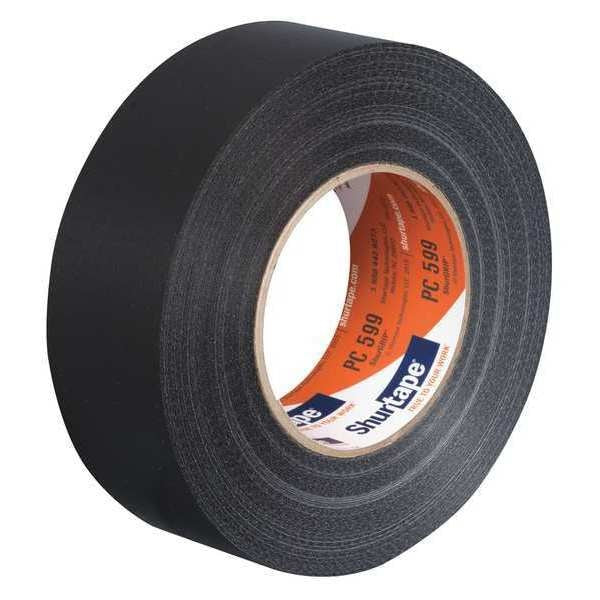 Duct Tape, 55m L, Adhesion 131 oz/in, Black