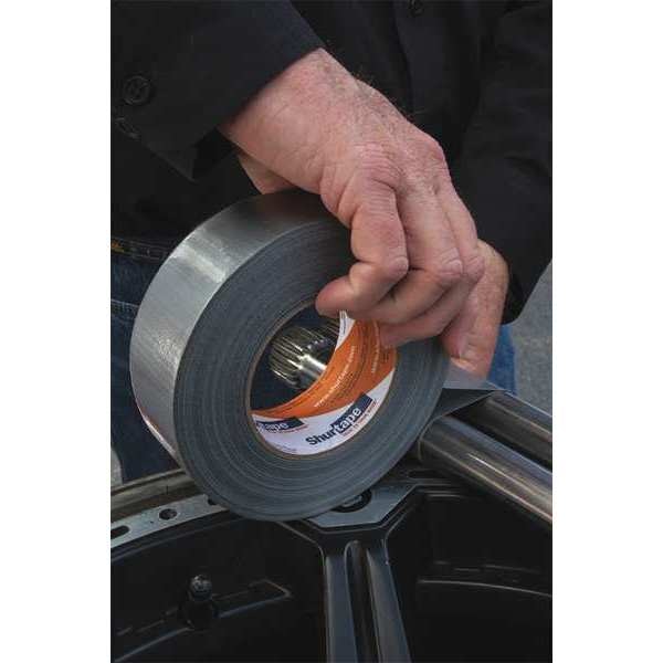 Duct Tape, 55m L, Adhesion 131 oz/in, Black