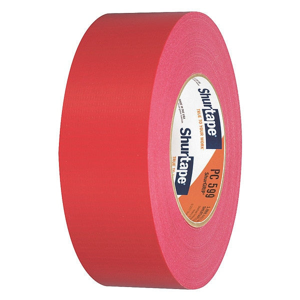 Duct Tape, 55m L, 5-7/32 in. D, Red