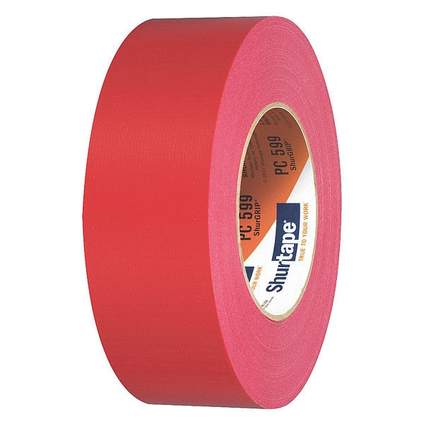 Duct Tape, 55m L, 5-7/32 in. D, Red
