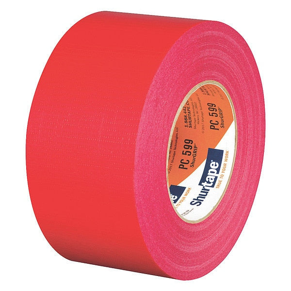 Duct Tape, 55m L, 5-15/16 in. D, Red