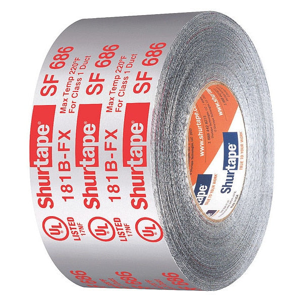 Duct Tape, 100 ft. L, Silver