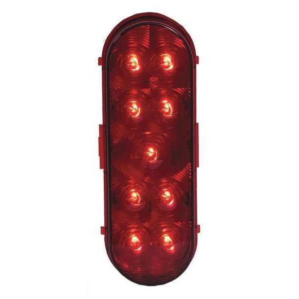 Stop/Tail/Turn Light, Red, 6-13/32