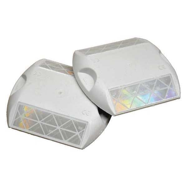 Pavement Marker, White, 3-3/4