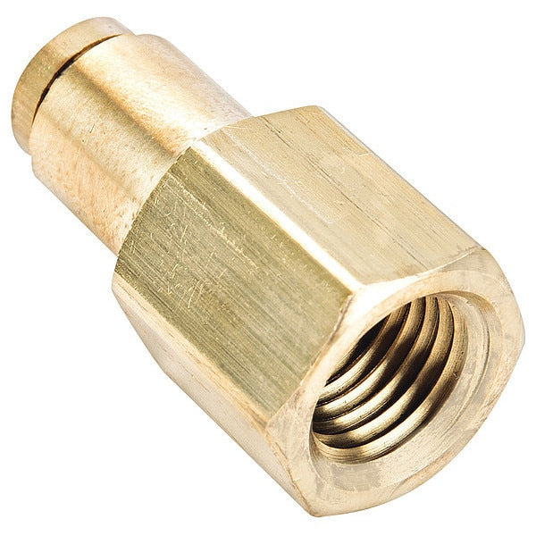 Connector, Female, Brass, 1/4