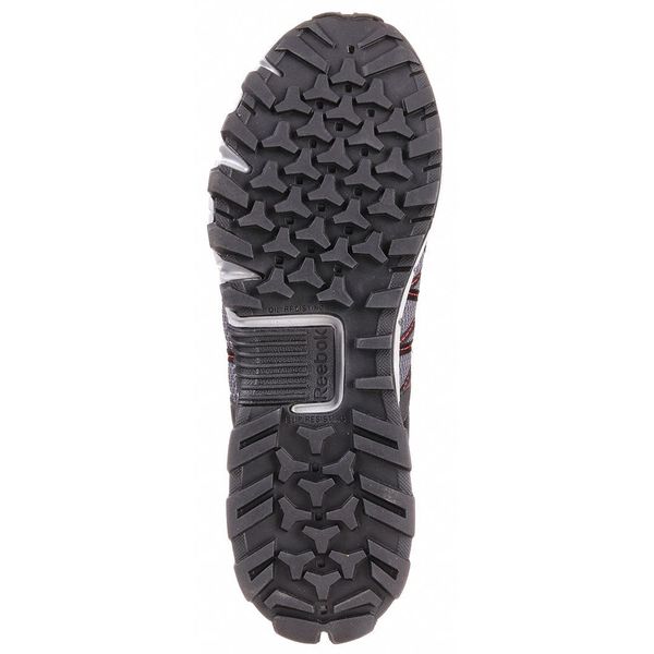 Size 12 Men's Athletic Shoe Alloy Work Shoe, Gray