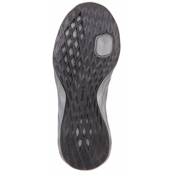 Safety Shoe, 10, W, Navy, Steel, PR