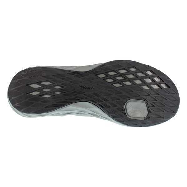 Safety Shoe, 12, M, Navy, Steel, PR