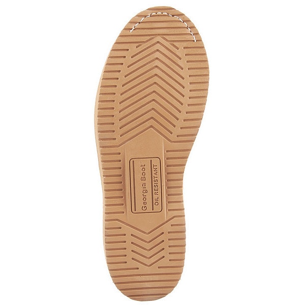 Size 10.5 Men's 6 in Work Boot Steel Work Boot, Light Brown